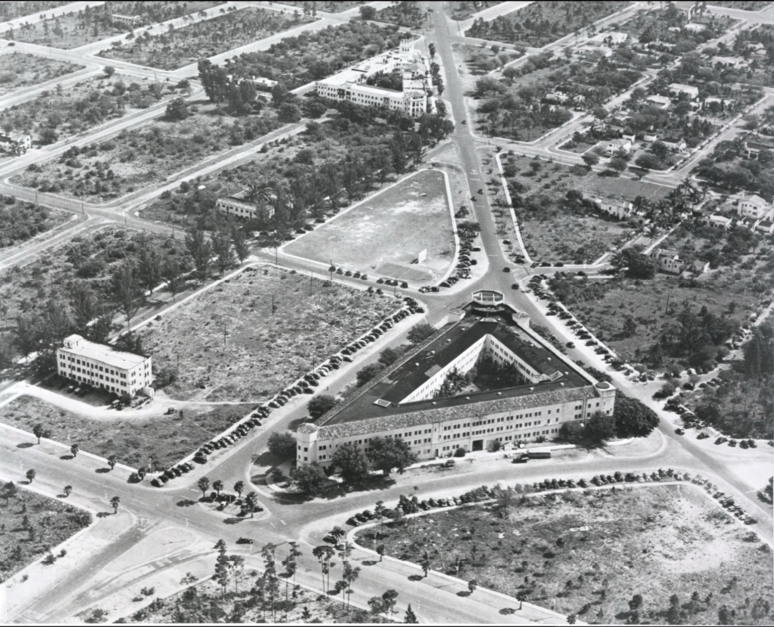 Aerial View of Anastasia Building